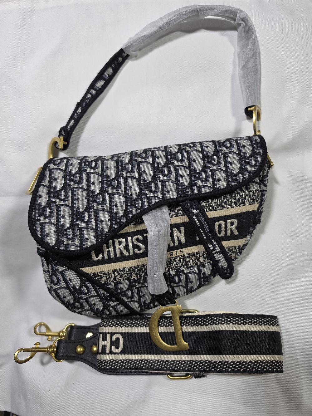 Shoulder/ Crossbody Bag with Webbing Strap